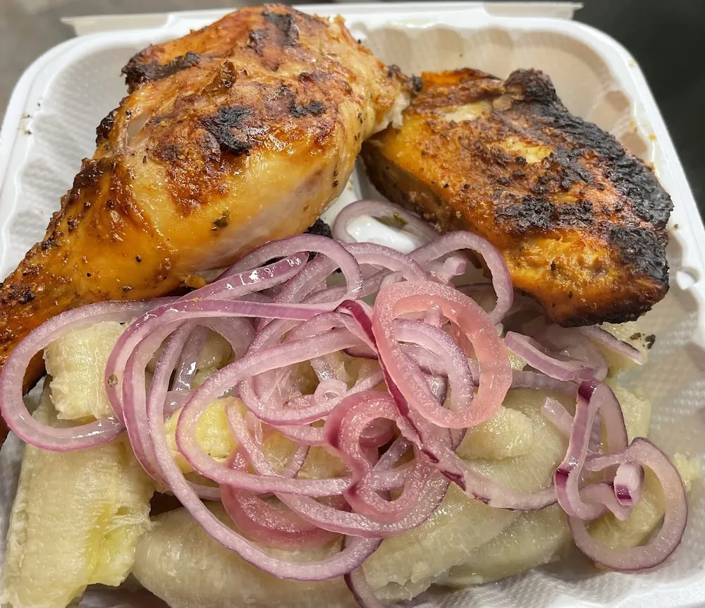Pollo Horneado Plate